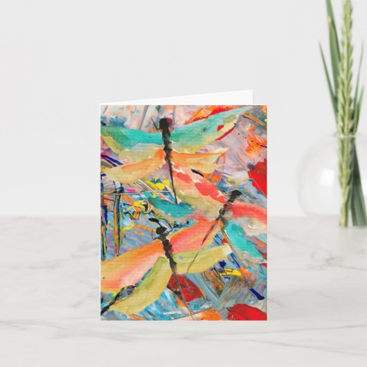 Dragonfly Frenzy Karte (Vorderseite)
