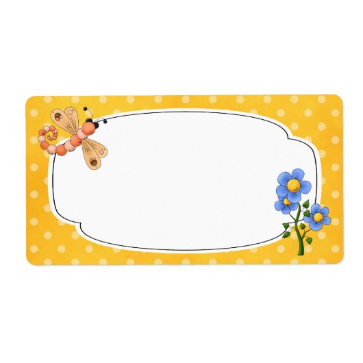 Dragonfly-Garden-Label (Vorne)