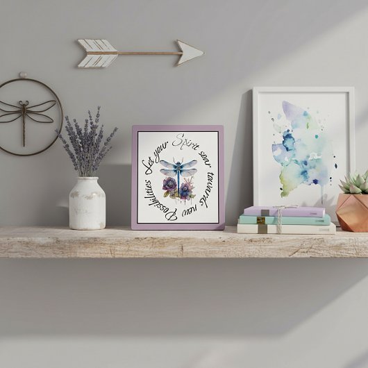 Dragonfly - Geist neuer Möglichkeiten Fotoplatte