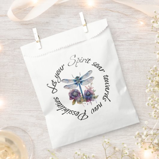 Dragonfly - Geist neuer Möglichkeiten Geschenktütchen (Ausgeschnitten)