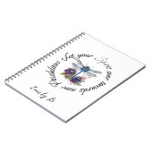 Dragonfly - Geist neuer Möglichkeiten maßgeschneid Notizblock (Linke Seite)