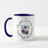 Dragonfly - Geist neuer Möglichkeiten Tasse (Links)