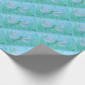 Dragonfly Geschenkpapier (Ecke)