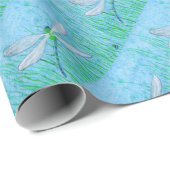 Dragonfly Geschenkpapier (Rolleneckpunkt)