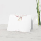 Dragonfly Get Well Card Karte (Rückseite)