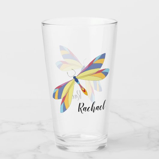 Dragonfly Glas (Rückseite)