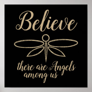 Dragonfly Glaube Poster