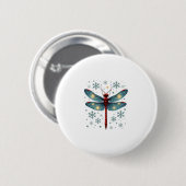 Dragonfly-Glühen Button (Vorne & Hinten)
