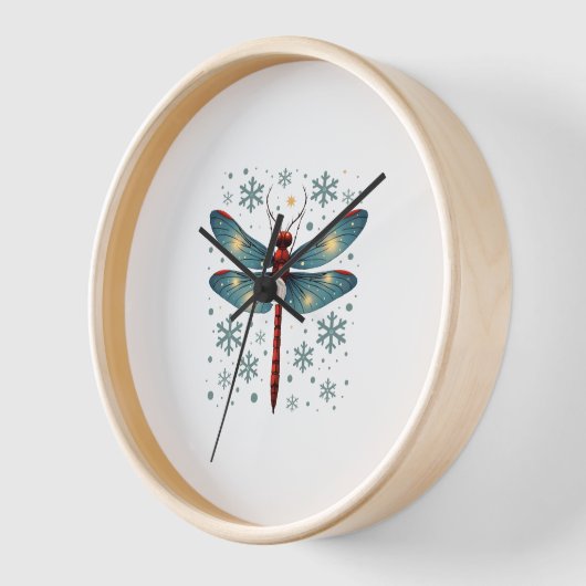 Dragonfly-Glühen Uhr (Winkel)