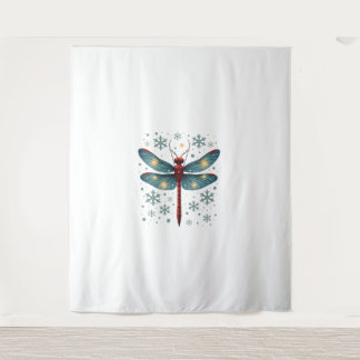 Dragonfly-Glühen Wandteppich