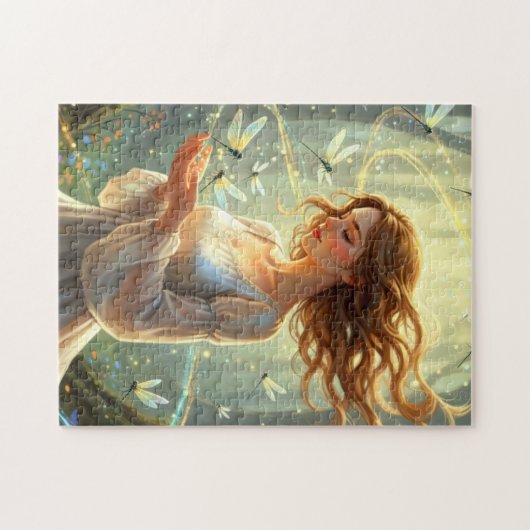 Dragonfly Goddess Puzzle (Horizontal)