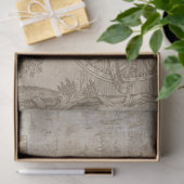 Dragonfly Gold Decoupage Tissue Paper Seidenpapier (Geschenk)