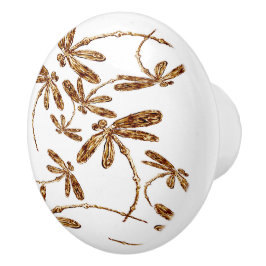 Dragonfly Goldmedaille Keramik Keramikknauf