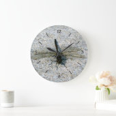 Dragonfly Große Wanduhr (Zuhause)