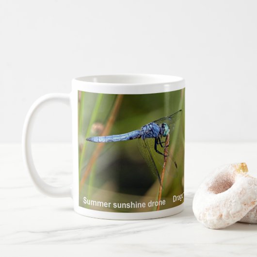 Dragonfly Haiku-Tasse Kaffeetasse (Mit Donut)