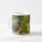Dragonfly Haiku-Tasse Kaffeetasse (Vorderseite Links)