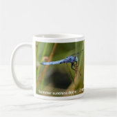 Dragonfly Haiku-Tasse Kaffeetasse (Links)
