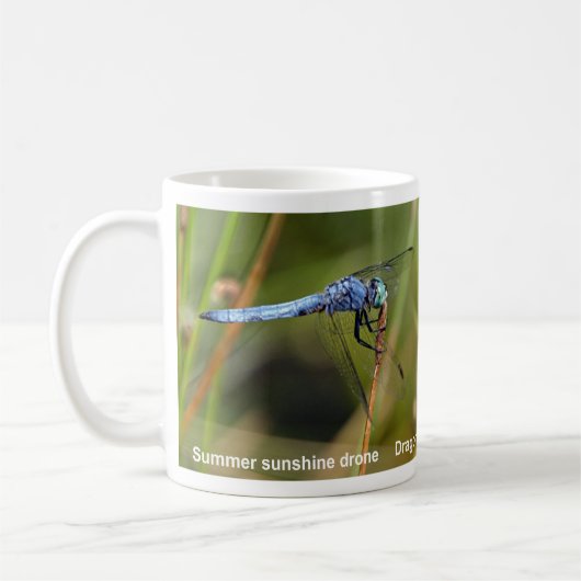 Dragonfly Haiku-Tasse Kaffeetasse (Links)