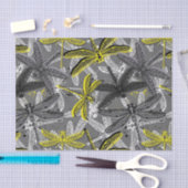 Dragonfly-Handgezeichnetes stylisches nahtloses Mu Seidenpapier (Handwerk)