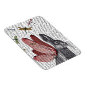Dragonfly Hare Magnet (Rechte Seite)