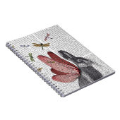 Dragonfly Hare Notizblock (Rechte Seite)