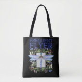 Dragonfly Häufiger Flyer Tote Bag Tasche (Vorderseite)