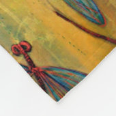 Dragonfly Haze Fleecedecke (Ecke)
