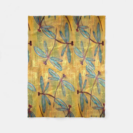 Dragonfly Haze Fleecedecke (Vorderseite)