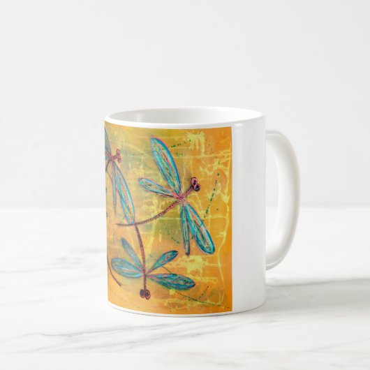 Dragonfly Haze Kaffeetasse (VorderseiteRechts)