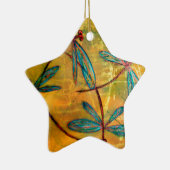 Dragonfly Haze Keramik Ornament (Rechts)