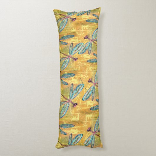 Dragonfly Haze Seitenschläferkissen (Rückseite (Vertikal))