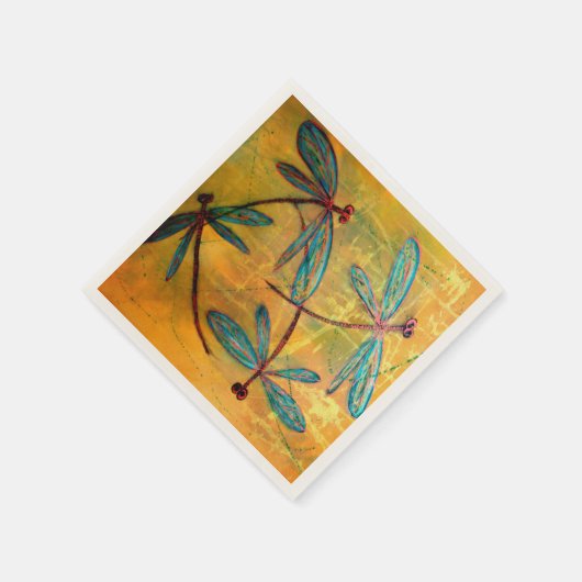 Dragonfly Haze Serviette (Ecke)