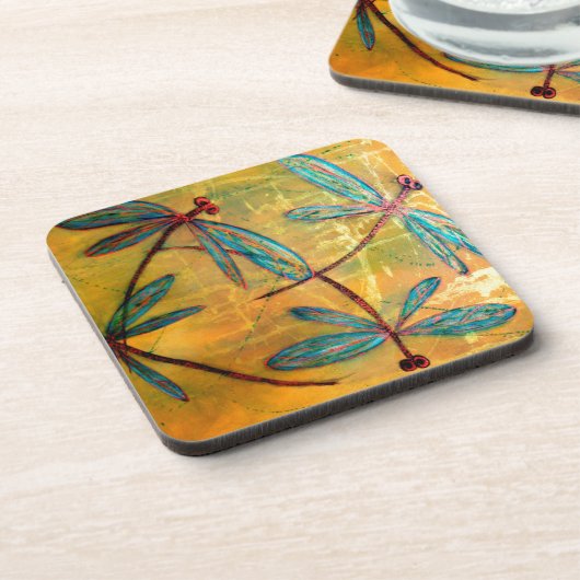 Dragonfly Haze Untersetzer (Linke Seite)