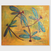Dragonfly-Haze-Wrapping Geschenkpapier (Flach)