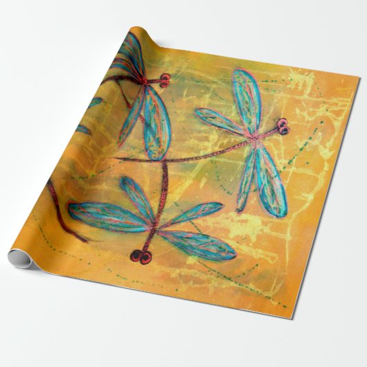 Dragonfly-Haze-Wrapping Geschenkpapier (Ungerollt)