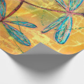Dragonfly-Haze-Wrapping Geschenkpapier (Ecke)