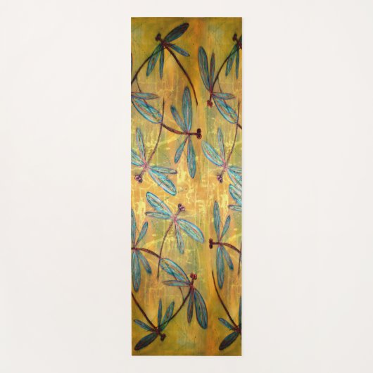 Dragonfly Haze Yogamatte (Vorderseite)