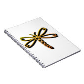 Dragonfly Herz Notizblock (Rechte Seite)