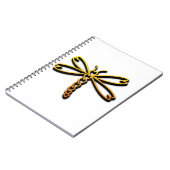 Dragonfly Herz Notizblock (Linke Seite)