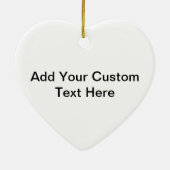 Dragonfly - Herzverzierung Keramikornament (Hinten)