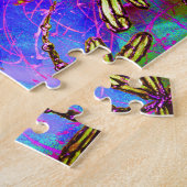 Dragonfly-Hippie-Flitter Puzzle (Seite)