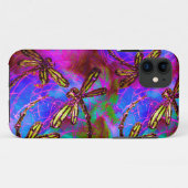 Dragonfly Hippy Flit iPhone / iPad Gehäuse Case-Mate iPhone Hülle (Rückseite (Horizontal))