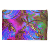 Dragonfly Hippy Flit Kissenbezug (Rückseite)