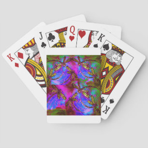 Dragonfly Hippy Flit Spielkarten