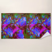 Dragonfly Hippy Flit Strandtuch (Vorderseite)