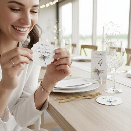 Dragonfly-Hochzeit, Brauch Untersetzer