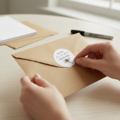 Dragonfly-Hochzeit speichern Sie den Datumsaufkleb Runder Aufkleber