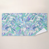 Dragonfly Holiday | weiß Badehandtuch (Badehandtuch)