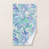 Dragonfly Holiday | weiß Badhandtuch Set (Handtuch)