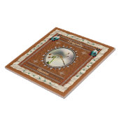 Dragonfly - Illusion - Keramik Fliese (Seite)